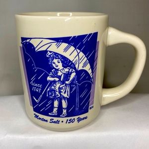 Morton’s salt anniversary mug